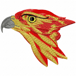 Eagle And Falcon Embroidery Design 7 Eagle And Falcon Embroidery Design 7
